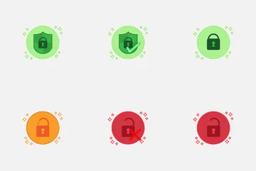 Lock Key Icon Pack