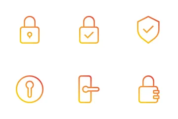 Lock & Key Icon Pack