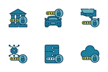 Lock Protection Security Icon Pack