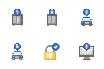 Locks And Keys Icon Pack