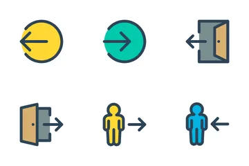 Login & Logout Icon Pack