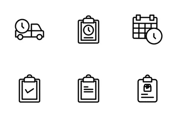 Logistic And Delivery Icon Pack