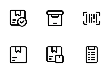 Logistic And Delivery Icon Pack