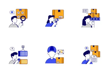Logistic And Delivery Icon Pack