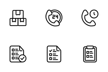 Logistic And Delivery Icon Pack