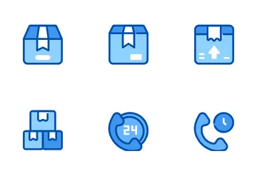 Logistic And Delivery Icon Pack