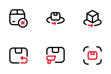 Logistic And Shipping Icon Pack