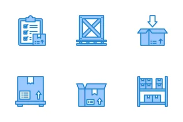 Logistic And Warehouse Icon Pack