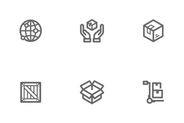 Logistic & Delivery Icon Pack