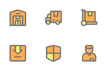 Logistic Delivery Icon Pack