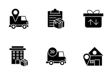 Logistic Delivery Icon Pack