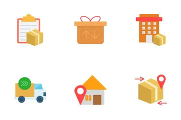 Logistic Delivery Icon Pack