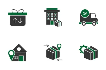 Logistic Delivery Icon Pack