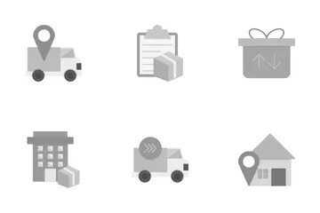 Logistic Delivery Icon Pack