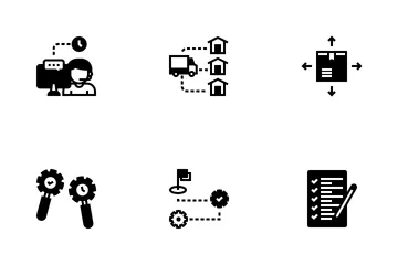 Logistic & Delivery Icon Pack