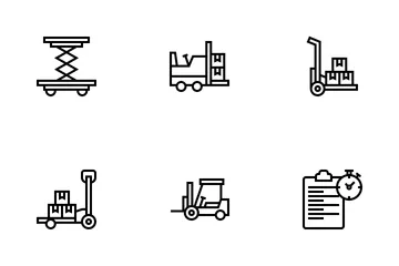 Logistic & Delivery Icon Pack