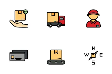 Logistic & Shipping Icon Pack