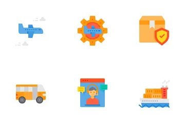 Logistics And Delivery Icon Pack