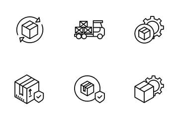 Logistics And Delivery Icon Pack