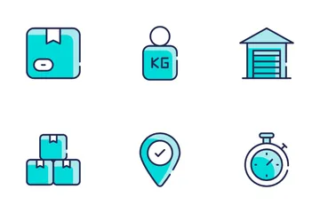 Logistics And Delivery Icon Pack