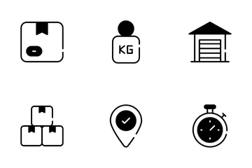 Logistics And Delivery Icon Pack