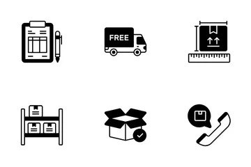 Logistics And Delivery Icon Pack