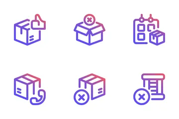 Logistics And Delivery Icon Pack