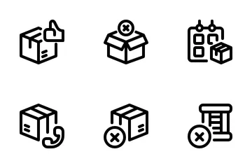 Logistics And Delivery Icon Pack