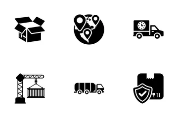 Logistics And Delivery Icon Pack