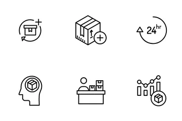 Logistics And Delivery Icon Pack