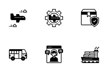 Logistics And Delivery Icon Pack