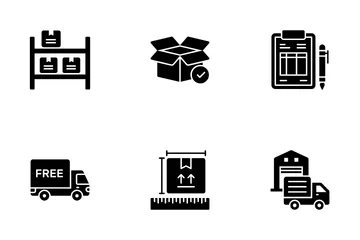 Logistics And Delivery Icon Pack