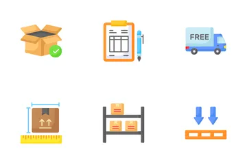 Logistics And Delivery Icon Pack