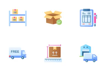 Logistics And Delivery Icon Pack