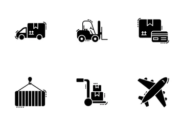 Logistics And Delivery Icon Pack