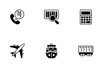 Logistics And Delivery Icon Pack