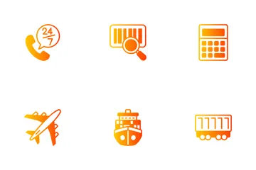 Logistics And Delivery Icon Pack