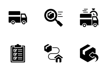 Logistics And Delivery Icon Pack