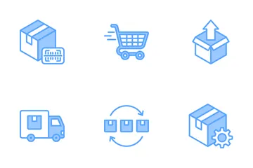 Logistics And Delivery Icon Pack