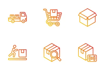 Logistics And Delivery Icon Pack