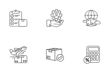 Logistics And Delivery Icon Pack