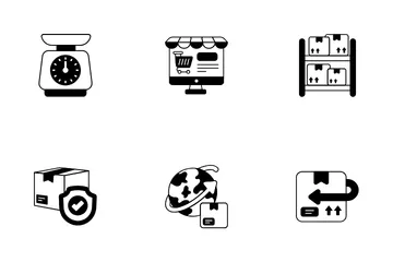 Logistics And Delivery Icon Pack