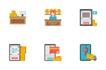 Logistics And Delivery Icon Pack
