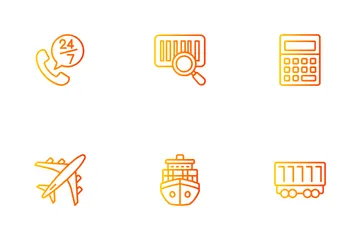 Logistics And Delivery Icon Pack