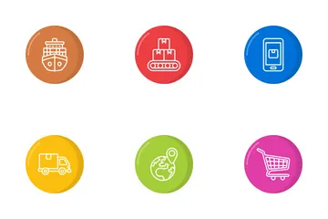 Logistics And Delivery Icon Pack
