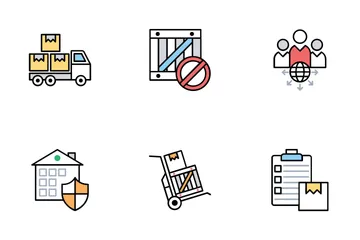 Logistics Delivery 2 Icon Pack
