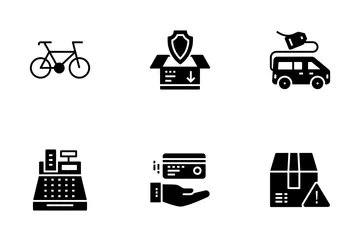 Logistics Delivery Icon Pack