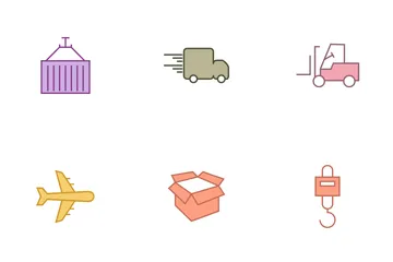 Logistics & Delivery Icon Pack