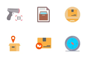 Logistics Delivery Icon Pack