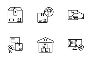 Logistics & Delivery Icon Pack